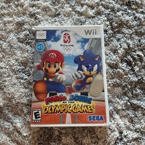 Mario & Sonic at the Olympic Games for Wii - Red and Blue